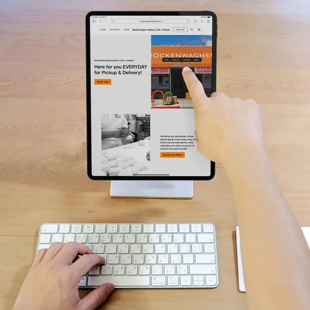 Just Mobile AluDisk Max - Tablet Stand