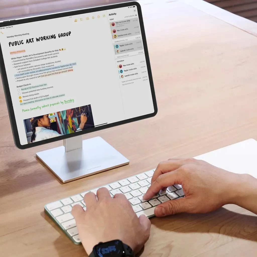 Just Mobile AluDisk Max - Tablet Stand