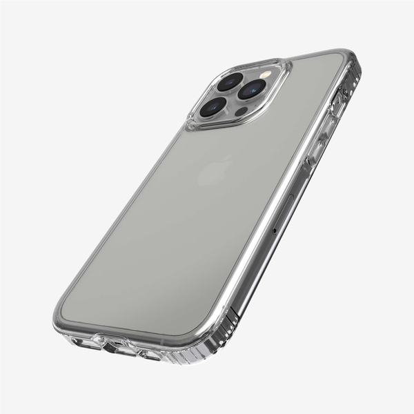 Tech21 Evo Clear, iPhone 13 Pro -suojakuori, Läpinäkyvä