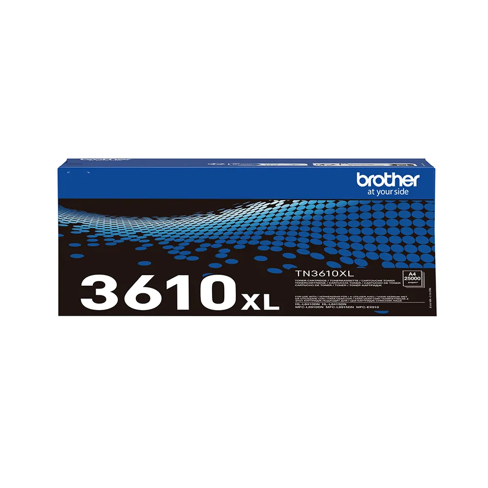 Brother TN3610XL-laserv&auml;rikasetti, musta