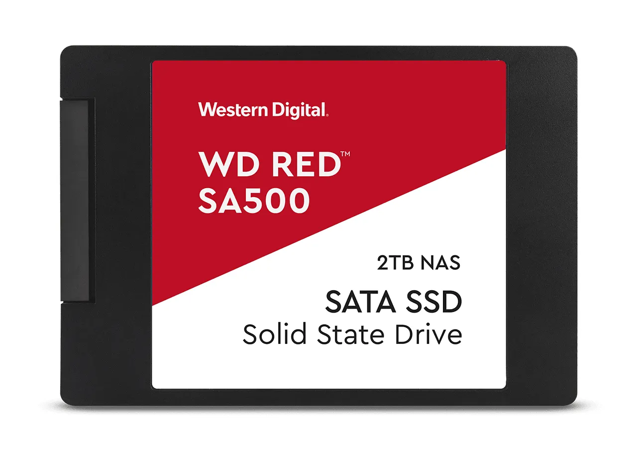 WD Red SA500 2 TB, SATA III, 2.5" - SSD