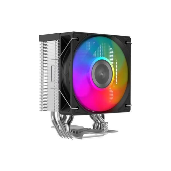 SAMA X40L CPU Air Cooler - Black - ARGB - 1 x 100 mm