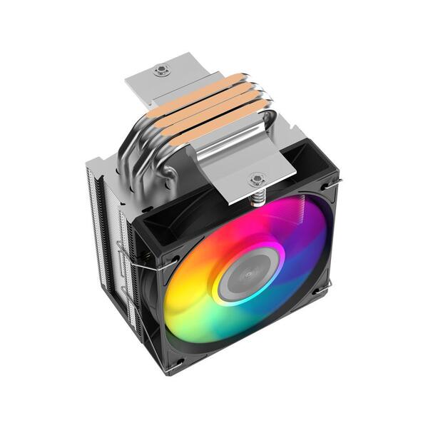 SAMA X40L CPU Air Cooler - Black - ARGB - 1 x 100 mm