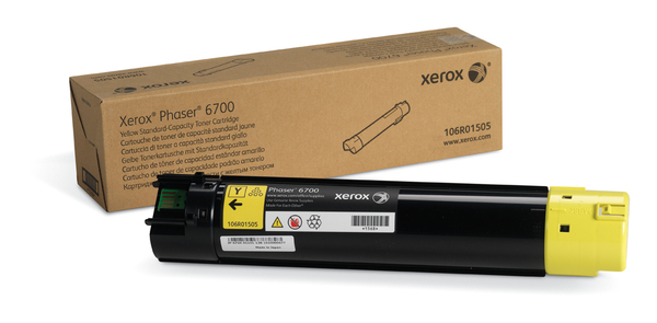 Xerox Phaser 6700 106R01505 toner cartridge, Yellow