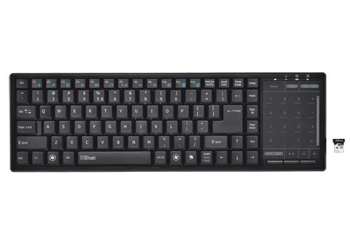 Tacto Wireless Entertainment Keyboard with Touchpad