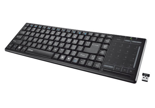 Tacto Wireless Entertainment Keyboard with Touchpad
