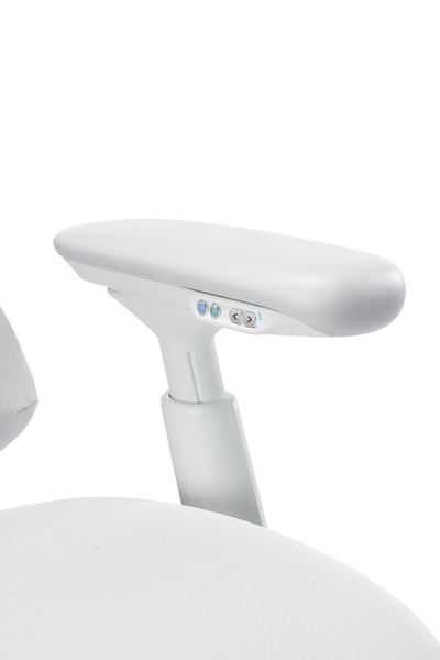 LiberNovo Omni Pro Dynamic Ergonomic Chair - 48cm Glacier White
