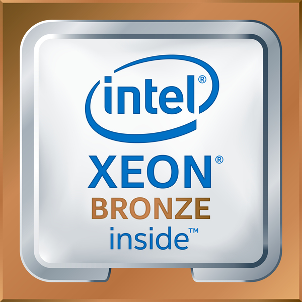 Intel Xeon Bronze 3104 Skylake, 1,70 GHz, 6 Cores, 6 Threads, 8,3 MB Cache, LGA 3647, Server/arbetsstation - processor, tray