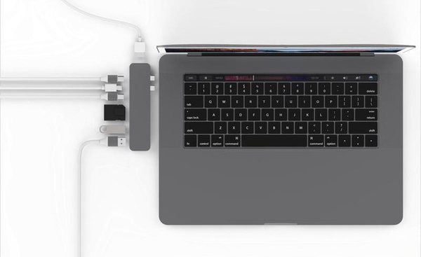 Hyper - HyperDrive PRO Hub for USB-C MacBook Pro (Gray)