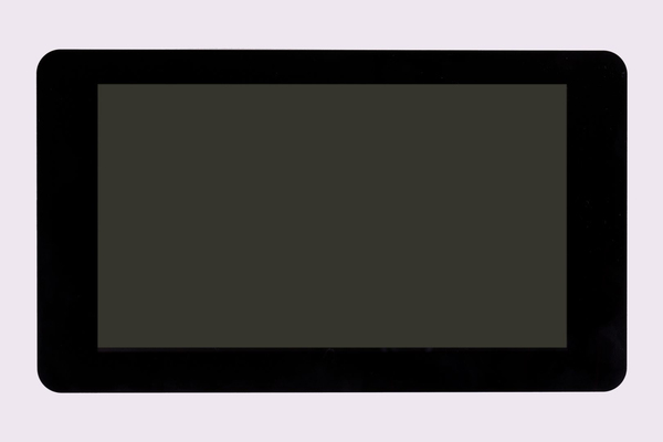 Raspberry Pi official 7&quot; LCD-touchscreen, 800x480, kapacativ, black