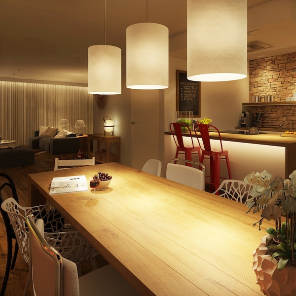 Smart led lamp, 2x E14