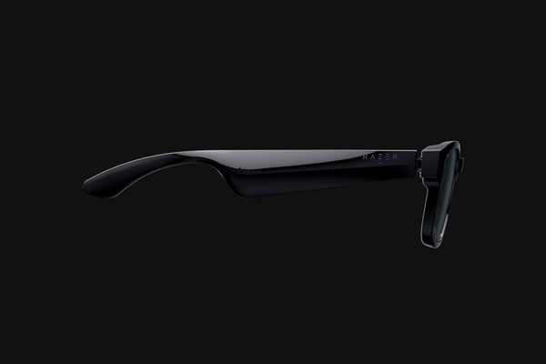 Razer Anzu Smart Glasses  - Rectangle Design, Size SM, Black