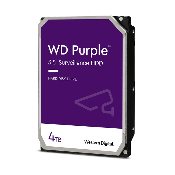 WD Purple 3.5", 4TB, 5400 RPM, 64 MB - hard drive (Surveillance)