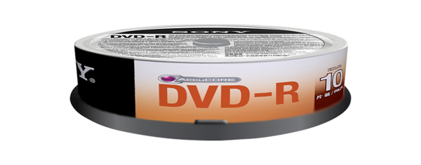 SONY 10DMR47SP 10 x DVD-R 4.7GB Spindle