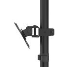 Hama Work Out Single - monitor arm, black, 13"-32", 10Kg