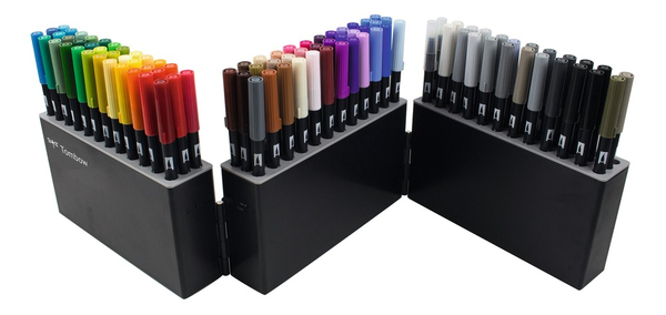Tombow ABT Dual Brush marker case empty