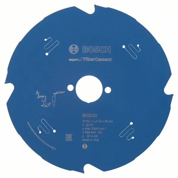Bosch Powertools circular saw blade Expert for Fiber Cement H 190x30-4 - 2608644125