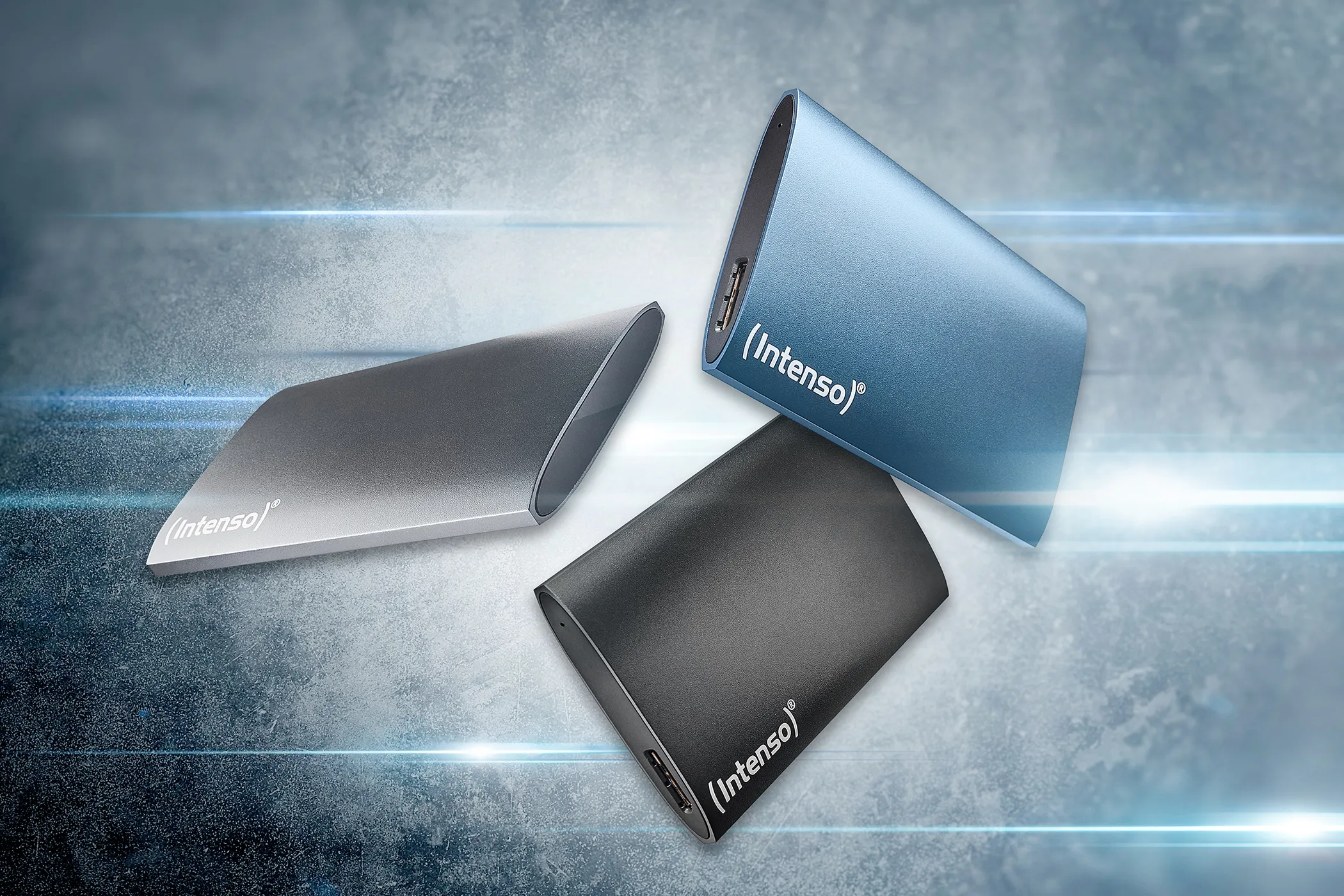 Intenso Premium 512 GB USB-A - extern SSD, Antracit