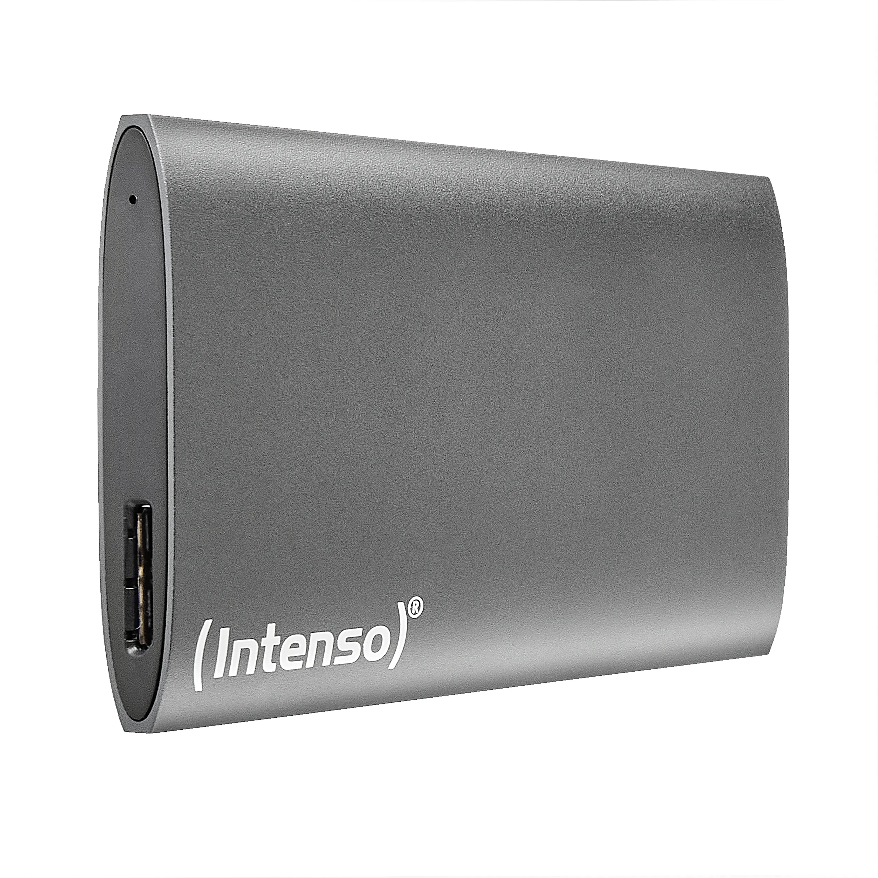Intenso Premium Edition 512 GB extern SSD med USB 3.2 Gen 1 (USB-A), portabel, st&ouml;tt&aring;lig, Anthracite