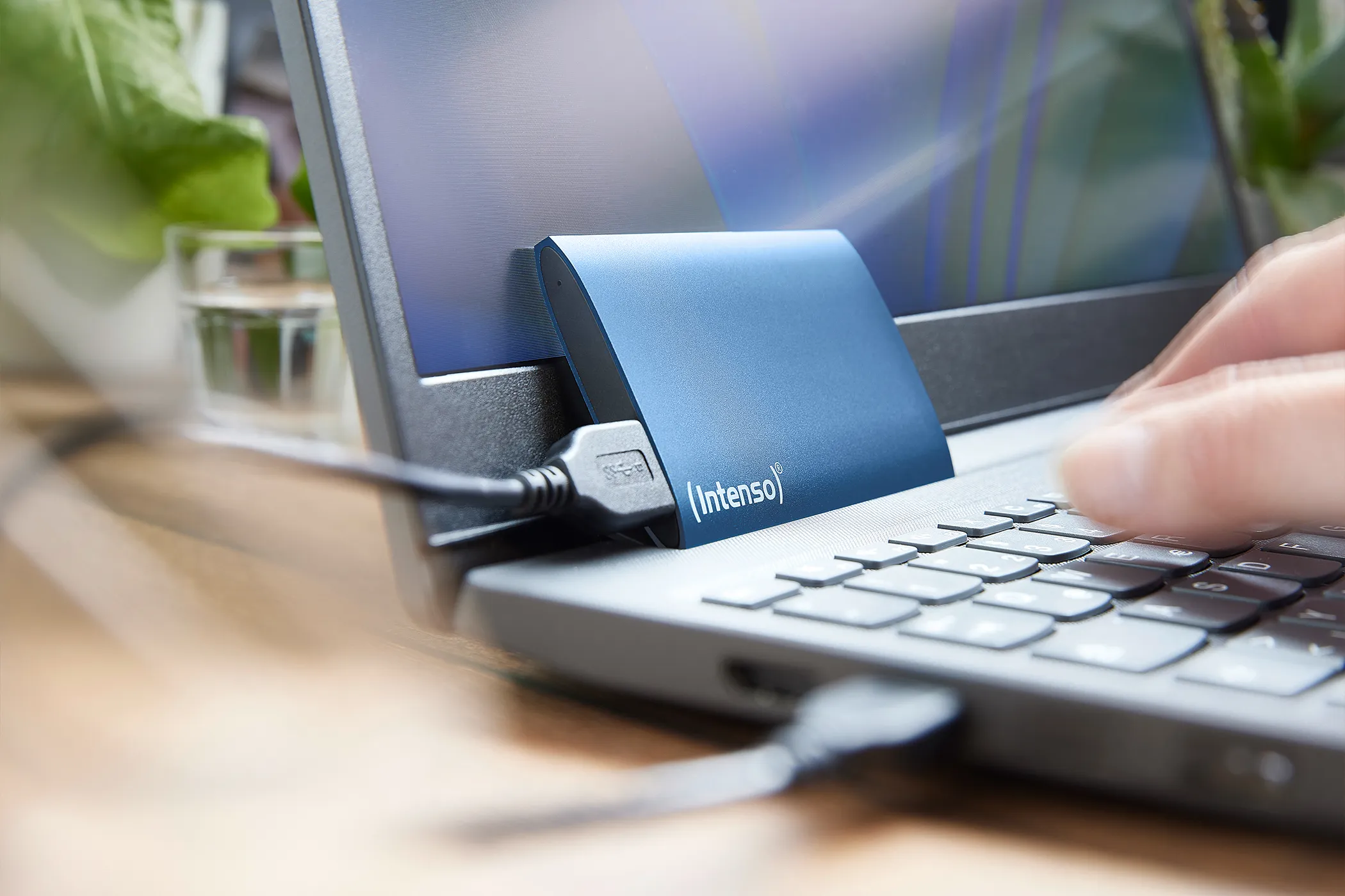 Intenso Premium 512 GB USB-A - extern SSD, Antracit