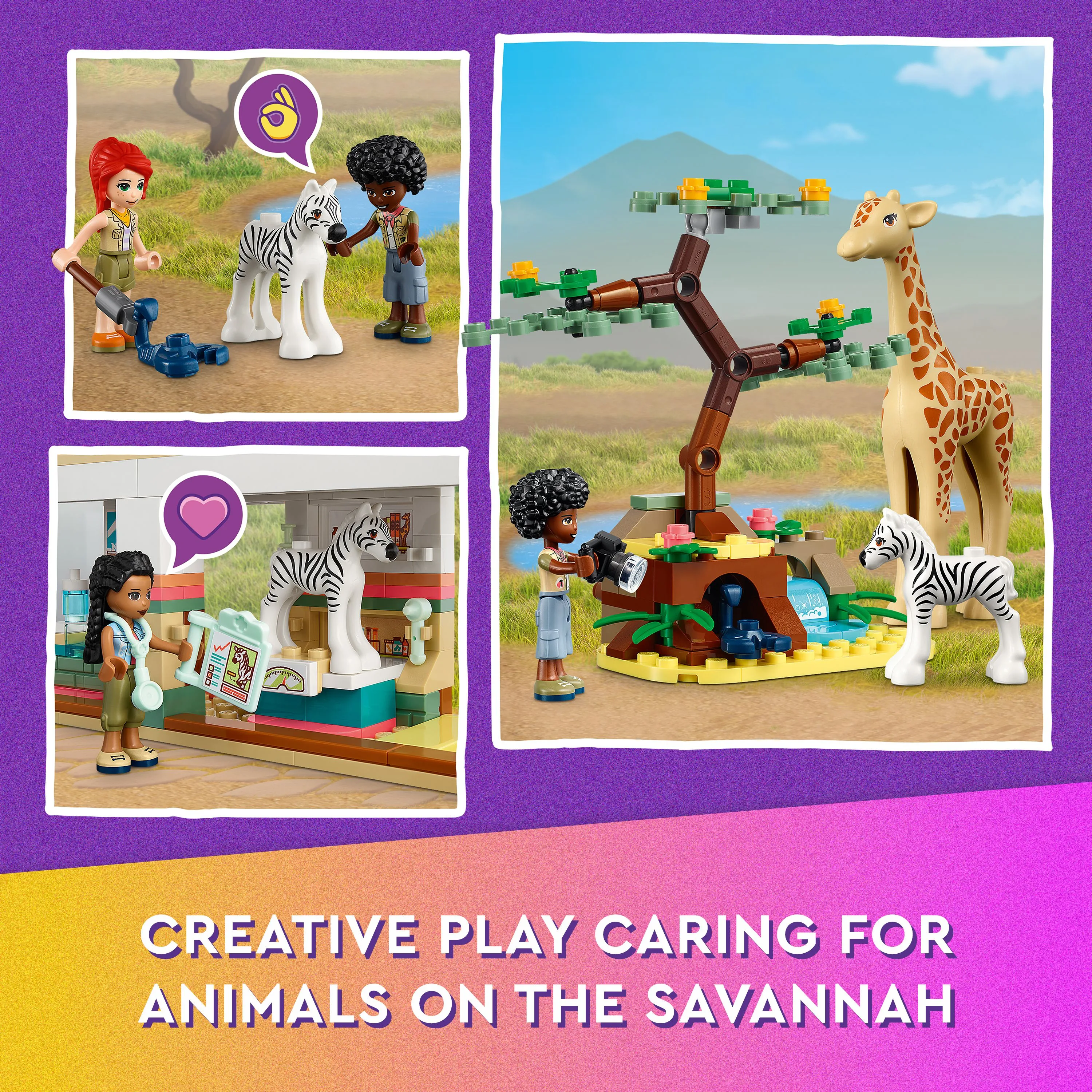 LEGO Friends Mia and the Wildlife Rescue Mission 41717