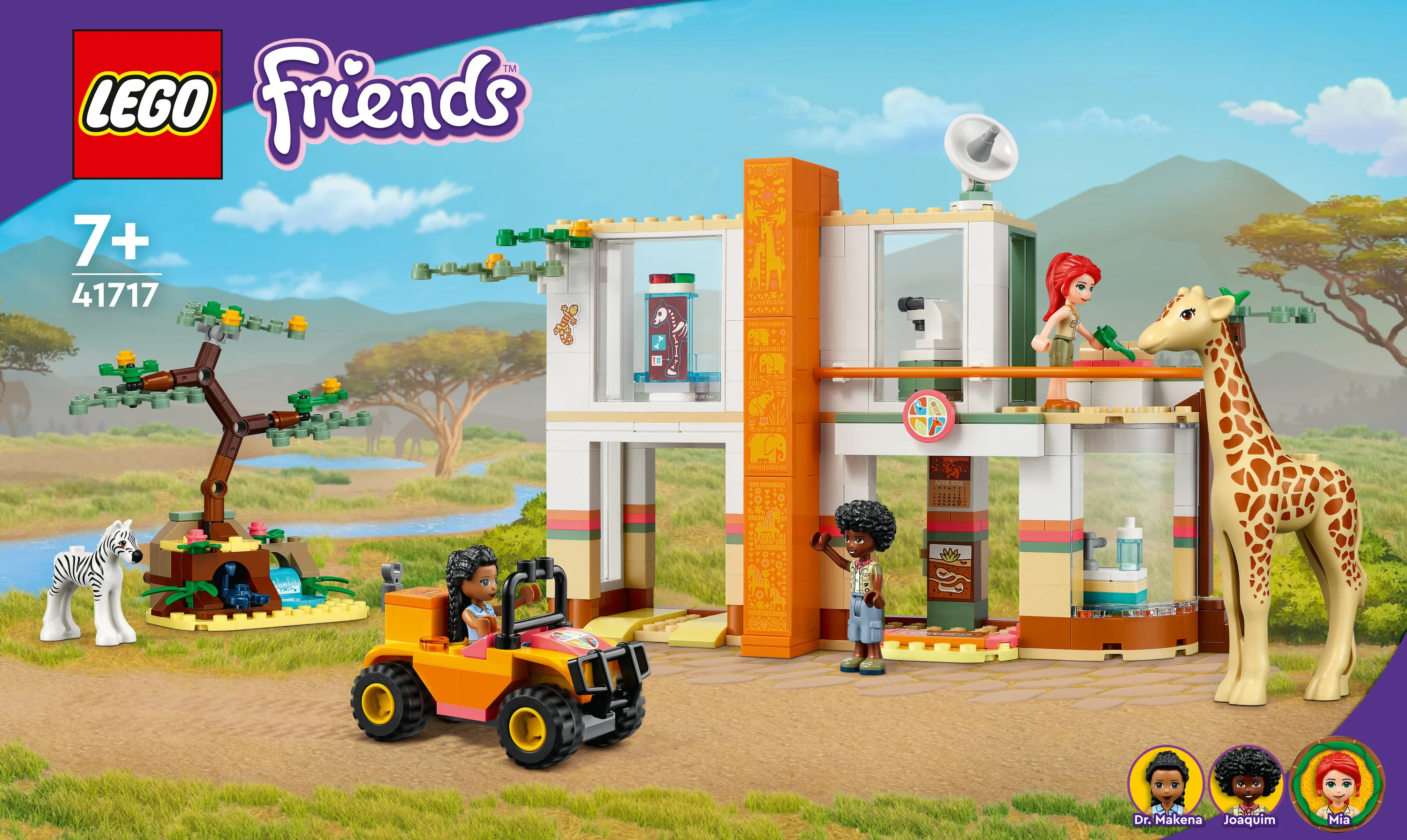 LEGO Friends Mia and the Wildlife Rescue Mission 41717