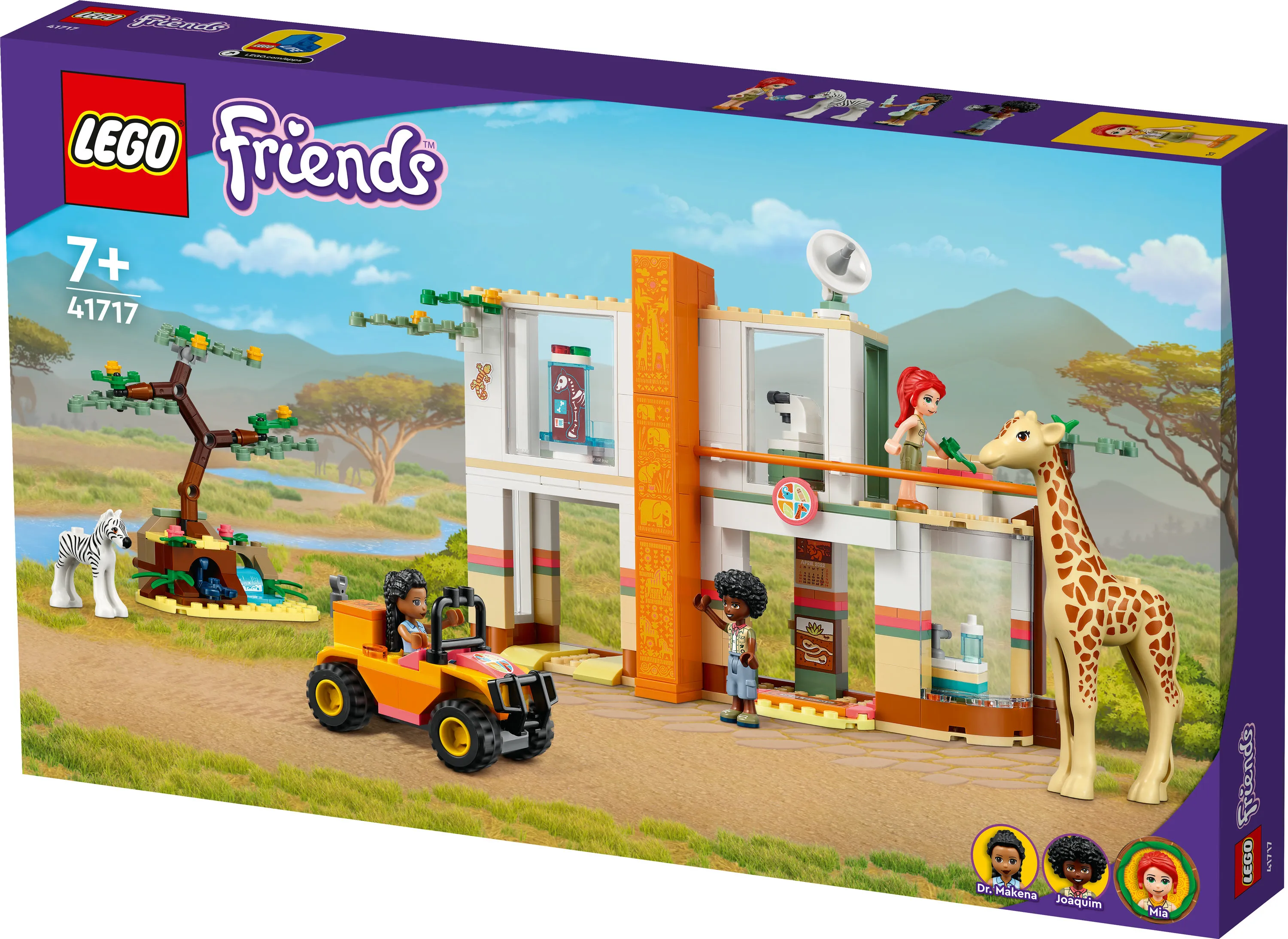 LEGO Friends Mia and the Wildlife Rescue Mission 41717