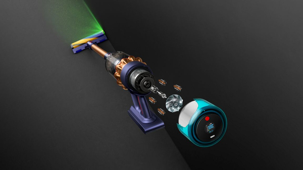 Dyson Gen5 Detect Absolute - stick vacuum, Midnight bluecopper