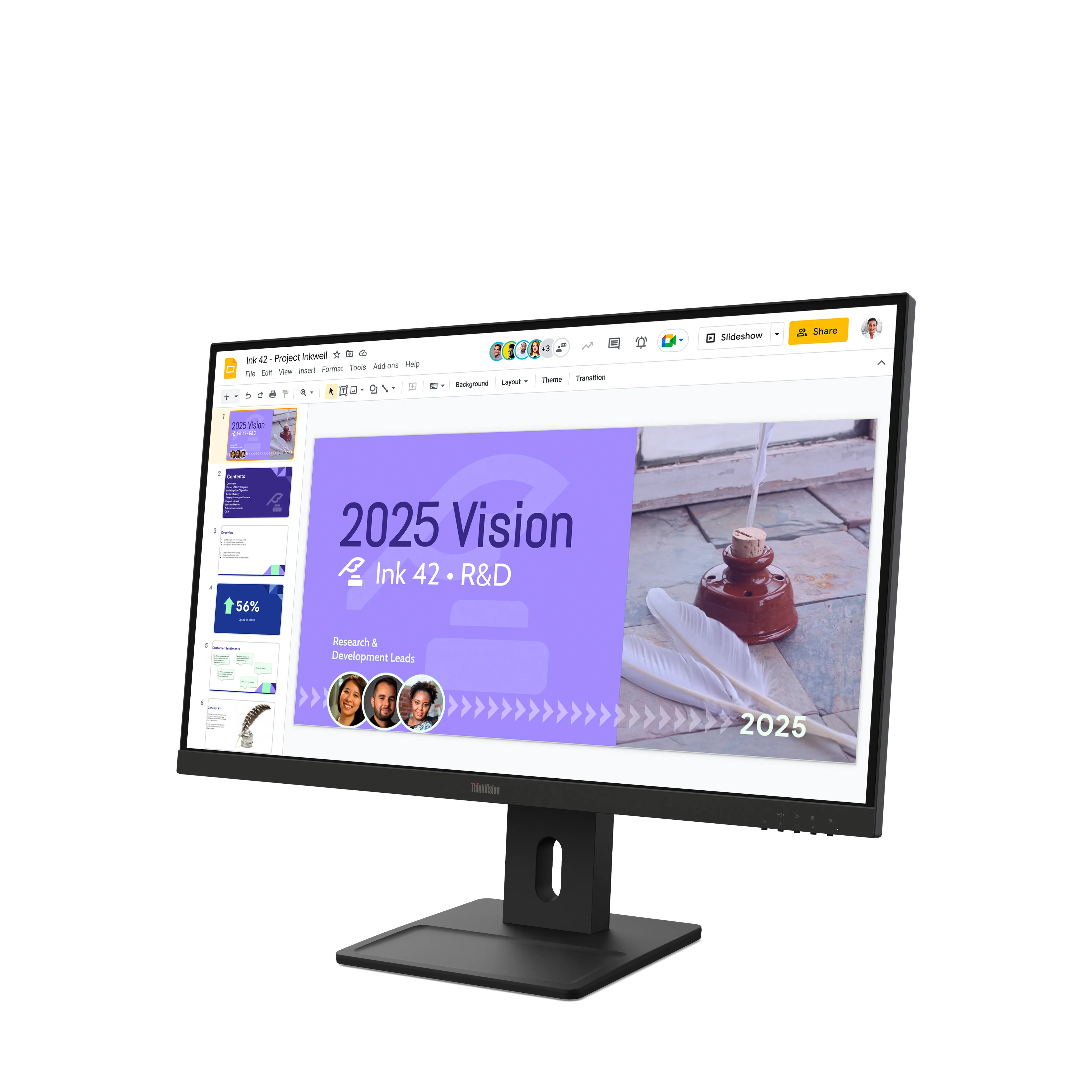 Lenovo ThinkVision E27Q-40 27&quot; QHD, IPS sk&auml;rm
