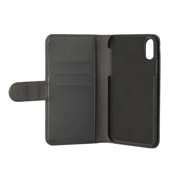 GEAR Wallet, iPhone Xs Max - 2-in-1 Wallet Case, Black