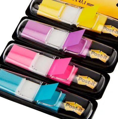 Post-it Index tabs 11,9x43,1 ass. neon (4)