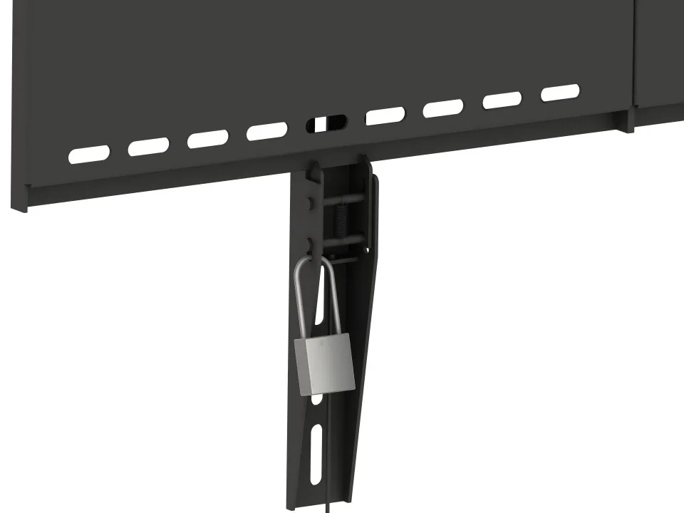 Multibrackets M Universal Wallmount Fixed HD - Wall mount tuotteelle LCD nestekiden&auml;ytt&ouml; / plasma TV - musta -n&auml;yt&ouml;n koko: 60"-110" -kiinnitysliit&auml;nt&auml;: enint&auml;&auml;n