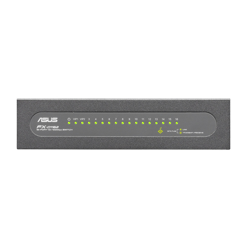 ASUS FX-D1162 v3 Unmanaged L2 switch 16x10/100