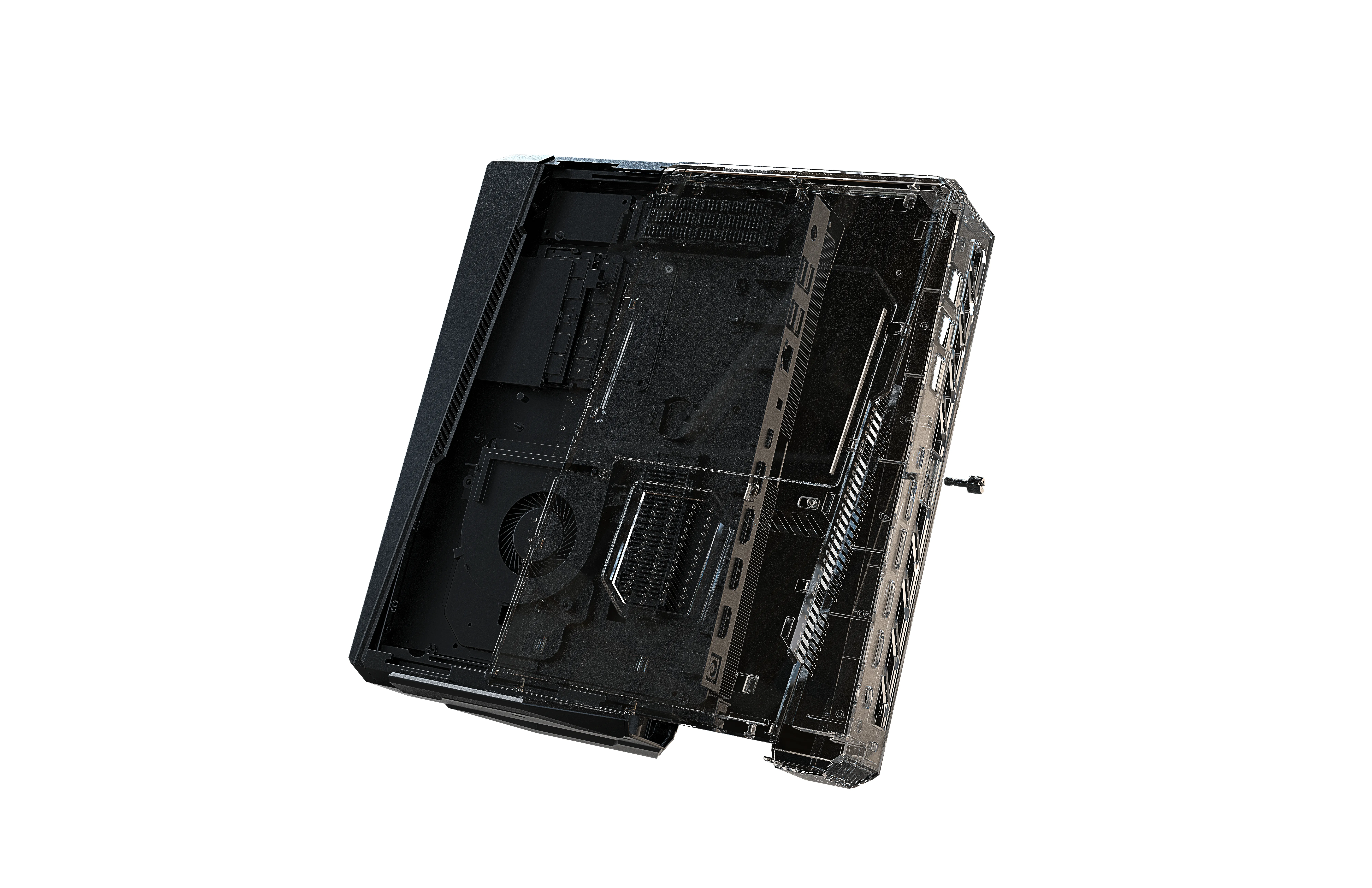 ASUS NUC 15 Performance RNUC15JNK7X50002 Core Ultra 7 255HX, RTX 5060 -minitietokonerunko, musta