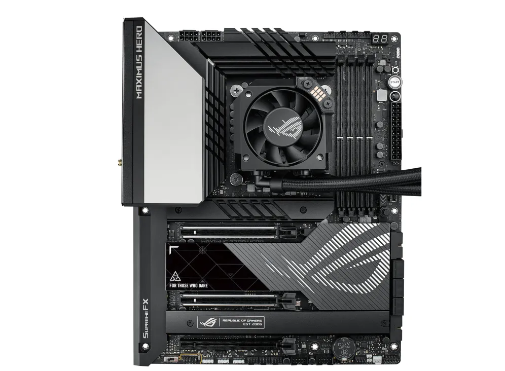 ASUS ROG RYUJIN III 240 AiO CPU Water Cooler w. 3.5&quot;&quot; LCD, 2x Noctua iPPC 2000 PWM 120mm (AM5 comp.)