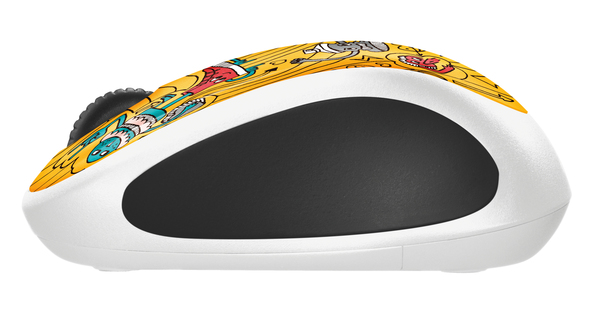 Logitech M238 Doodle Collection - wireless mouse, Go-Go Gold