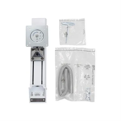 ERGOTRON SV HD Monitor Kit-adapteri yhdelle n&auml;yt&ouml;lle jopa 27" Pivot-toiminnolla 10,9 kg, valkoinen