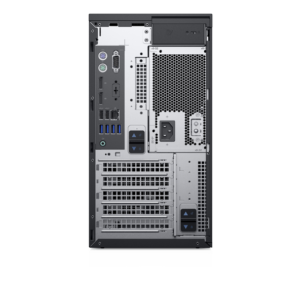 Dell EMC PowerEdge T40 - Palvelin - torni - 1-tie - 1 x Xeon E-2224G / 3.5 GHz - RAM 8 Gt - HDD 1 Tt - DVD-kirjoitin - UHD Graphics P630 - GigE - ei KJ - monito