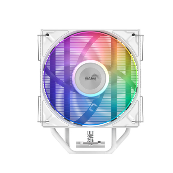 SAMA A40L Processor Air Cooler - White - 120 mm - ARGB