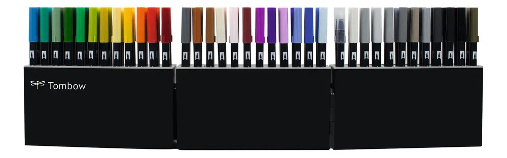 Tombow ABT Dual Brush marker case empty