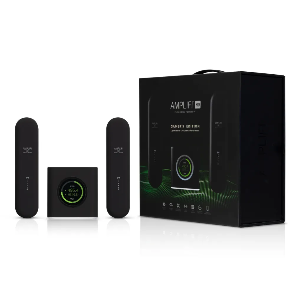 Ubiquiti AmpliFi Gaming Wi-Fi Router incl 2xMesh Points