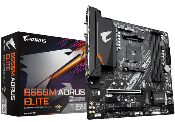 Gigabyte B550M AORUS Elite mATX - motherboard