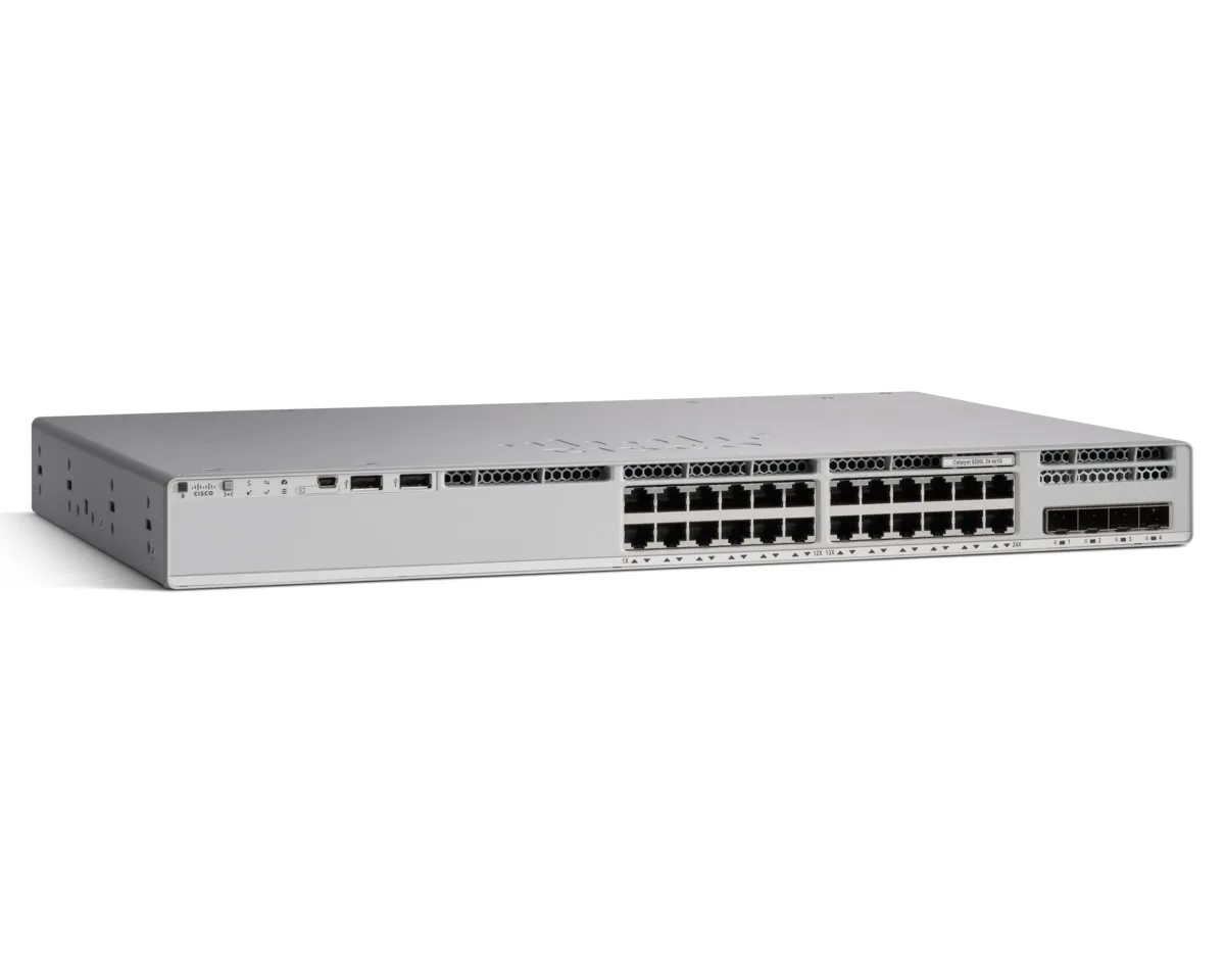 Cat 9200L 24-port PoE+4x10G Network Ess