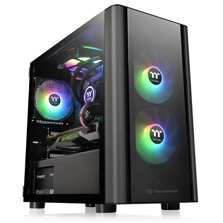 Thermaltake V150 TG - Microtower chassi, Svart