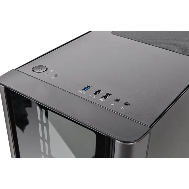 Thermaltake V150 TG - Microtower chassi, Svart