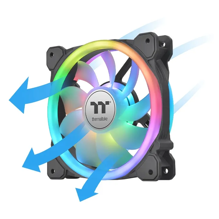 SWAFAN 14 RGB Radiator Fan TT Premium Edition 3 Pack