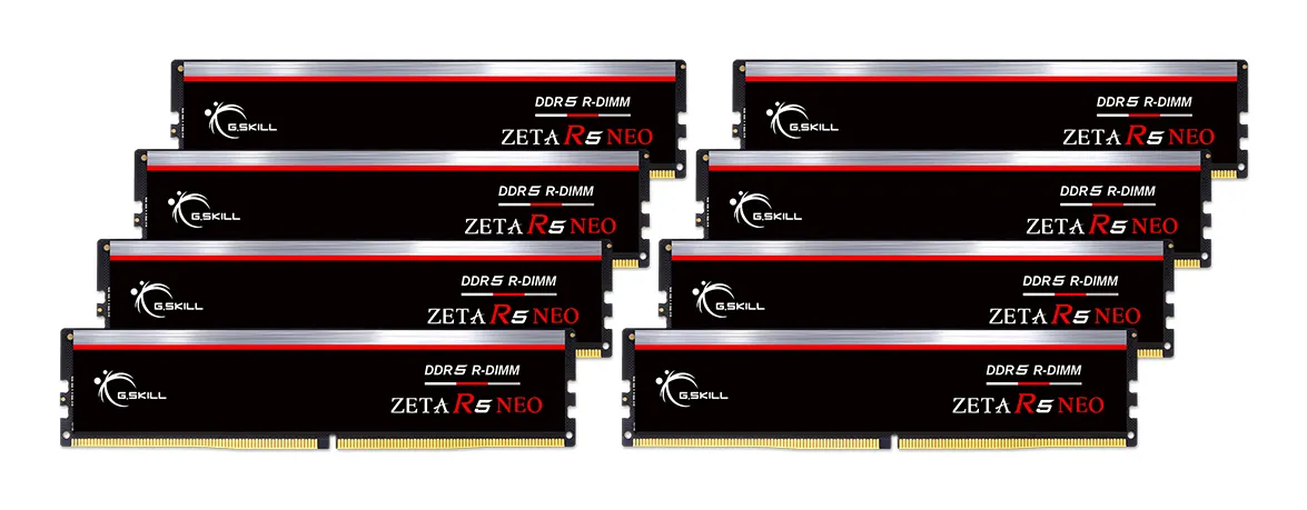 G.SKILL Zeta R5 Neo 256 Gt (8 x 32 Gt) DDR5 6400 MHz, CL32 -muisti (EXPO)