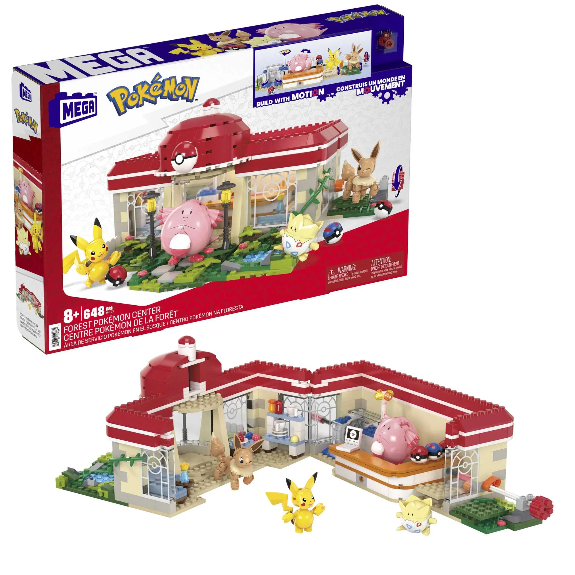 Mattel MEGA Pokémon Forest Fun Poké Center Construction Toy