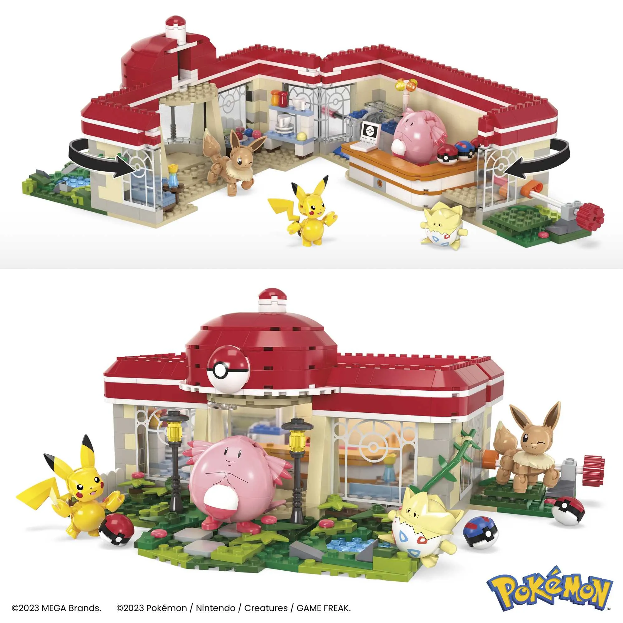 Mattel MEGA Pokémon Forest Fun Poké Center Construction Toy