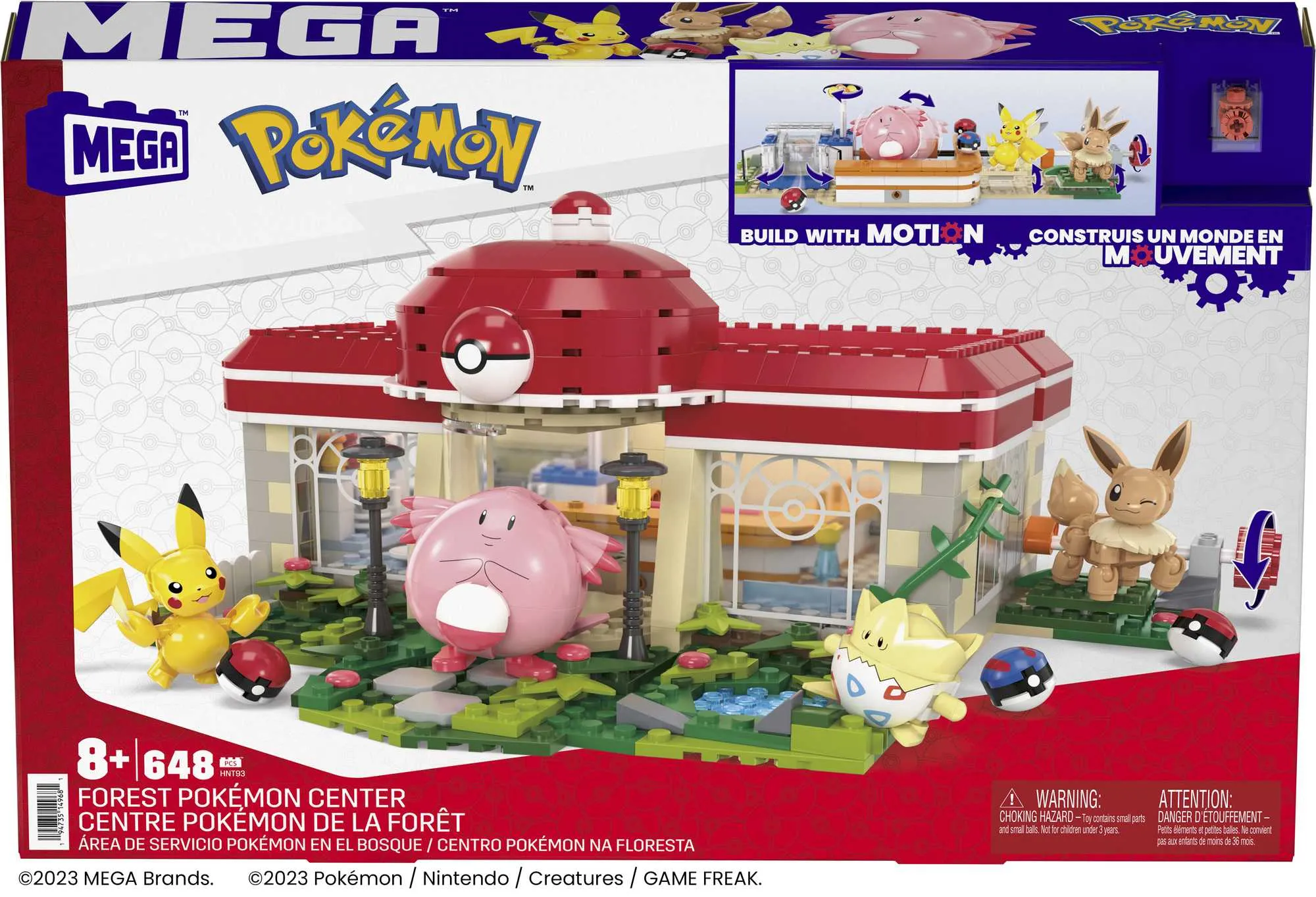 Mattel MEGA Pok&eacute;mon Forest Fun Pok&eacute; Center Construction Toy